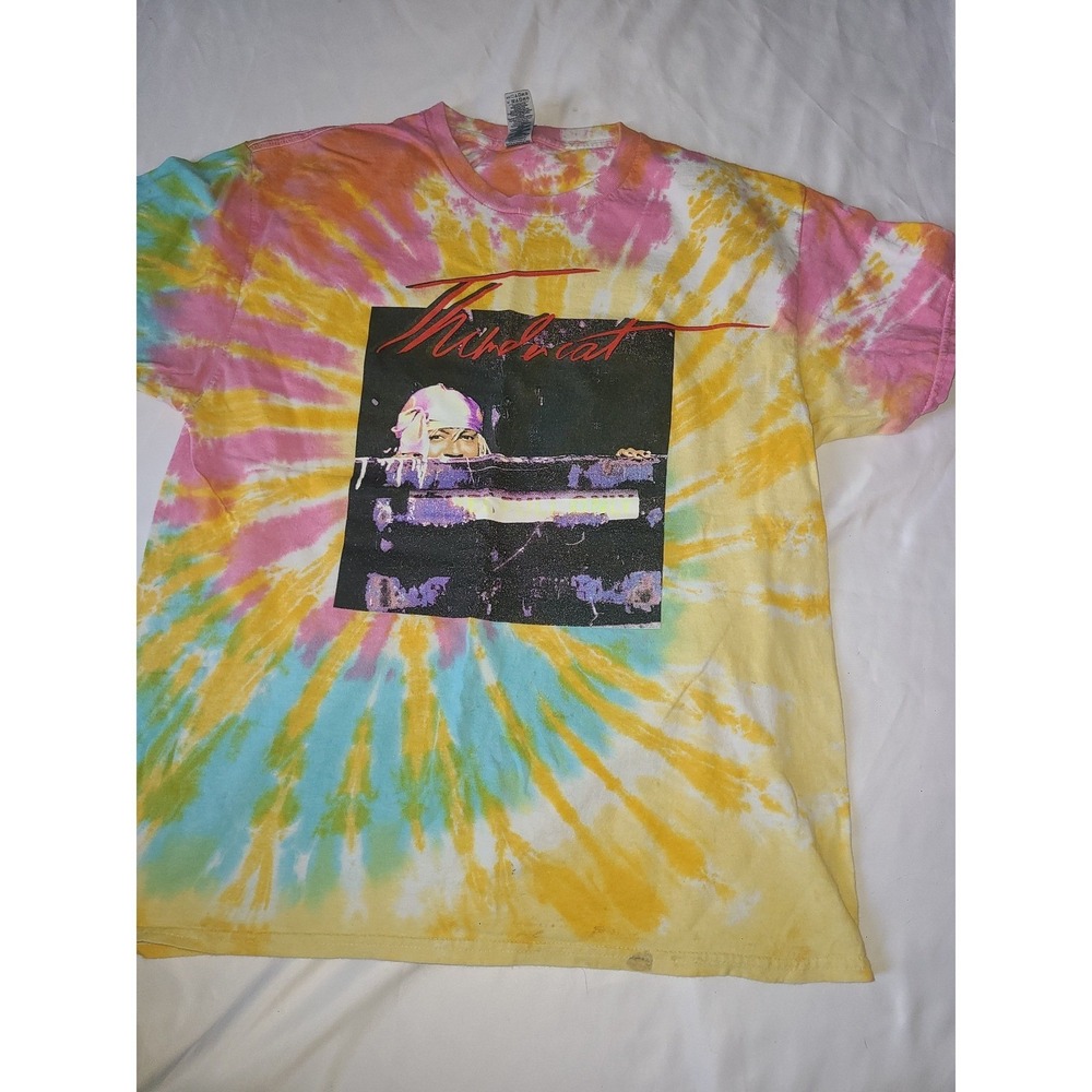 Thundercat‎ It Is What It Is Tie Dye T Shirt Womens Size Large Heavy Cotton